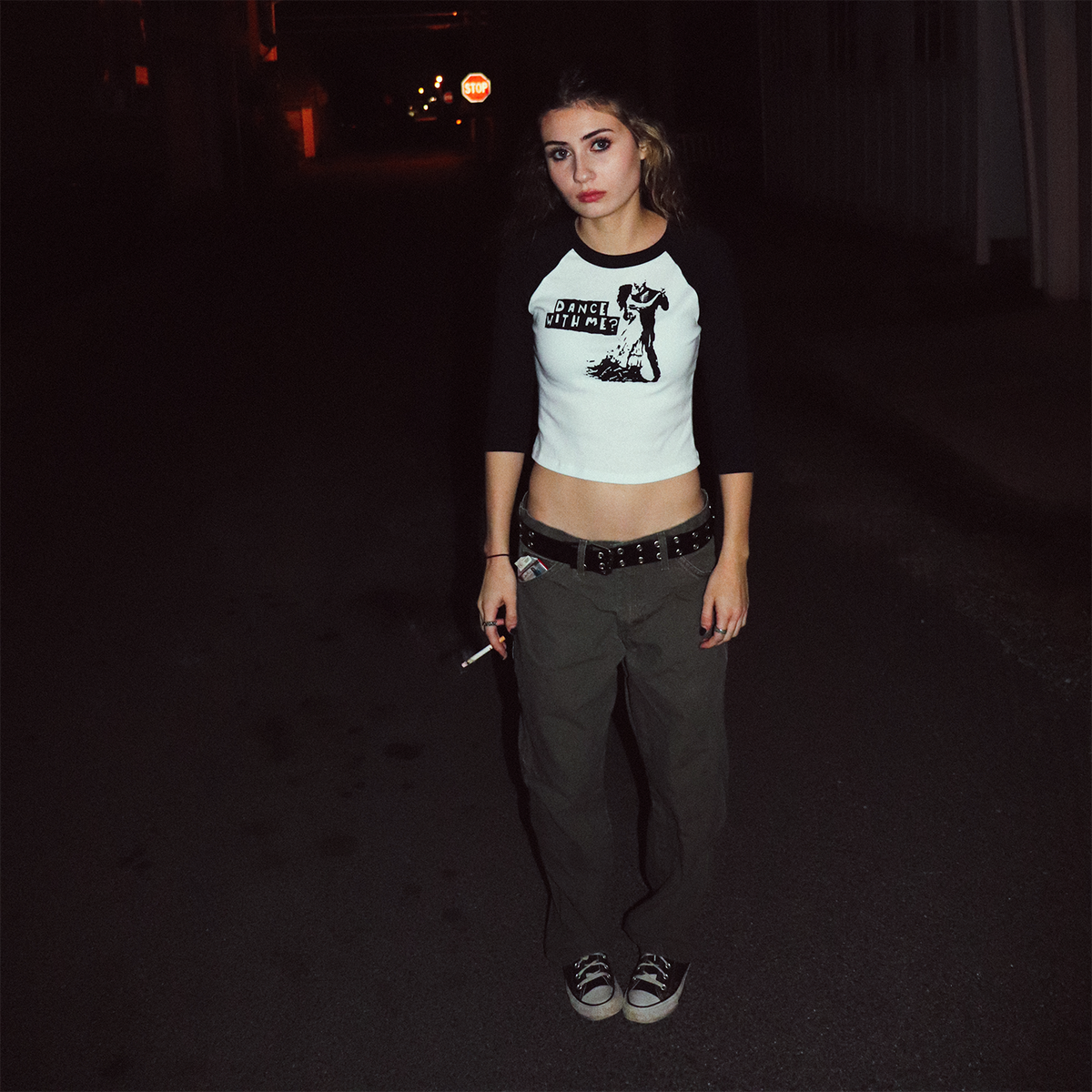 Dance With Me 3/4 Sleeve Baby Tee