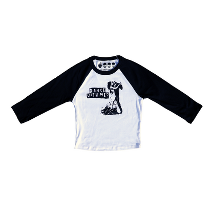 Dance With Me 3/4 Sleeve Baby Tee